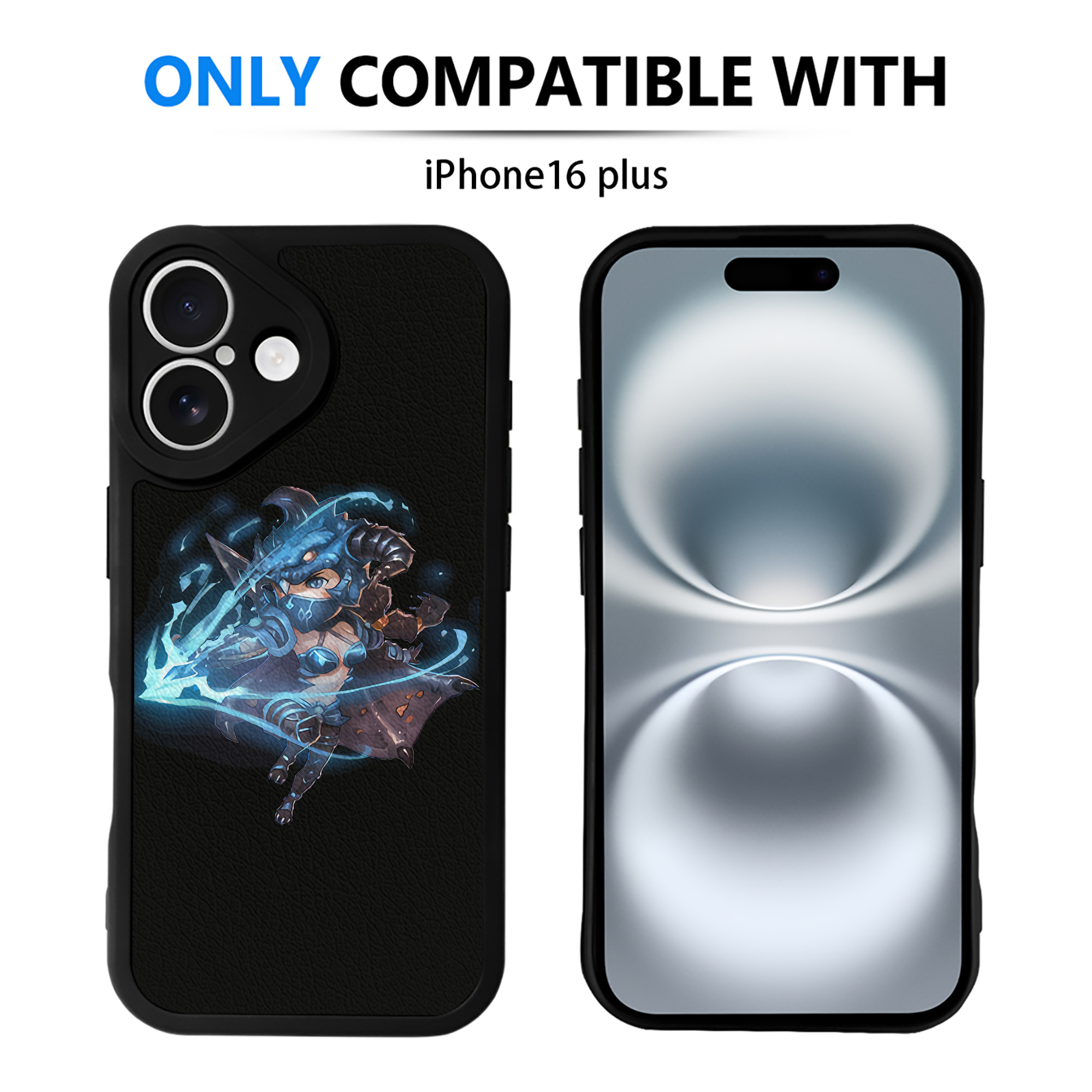 （画像用） リーグ・オブ・レジェンド League of Legends LOL 【iPhone 16シリーズ対応】シリコンスマホケース（レザー調） 材質：シリコン